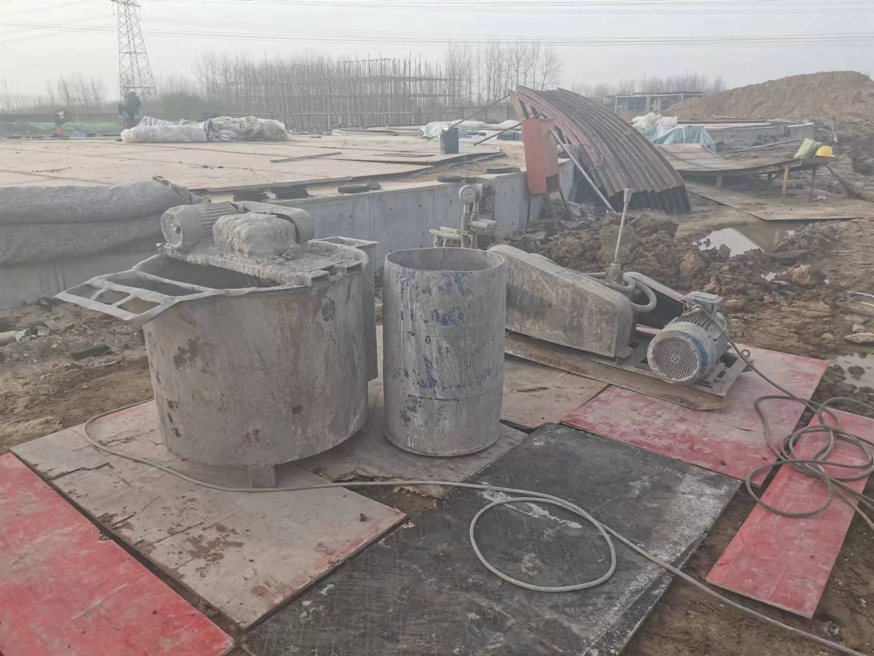 汝阳设备基础注浆